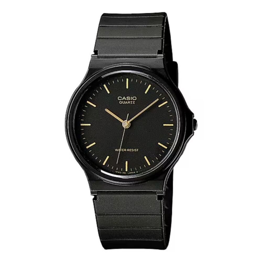 Casio Men's Classic Analog Watch with Black Dial - MQ-24-1E